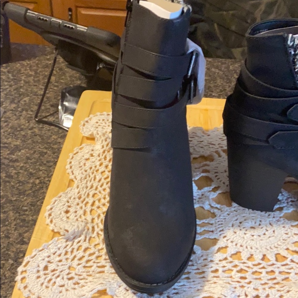 Black boots
